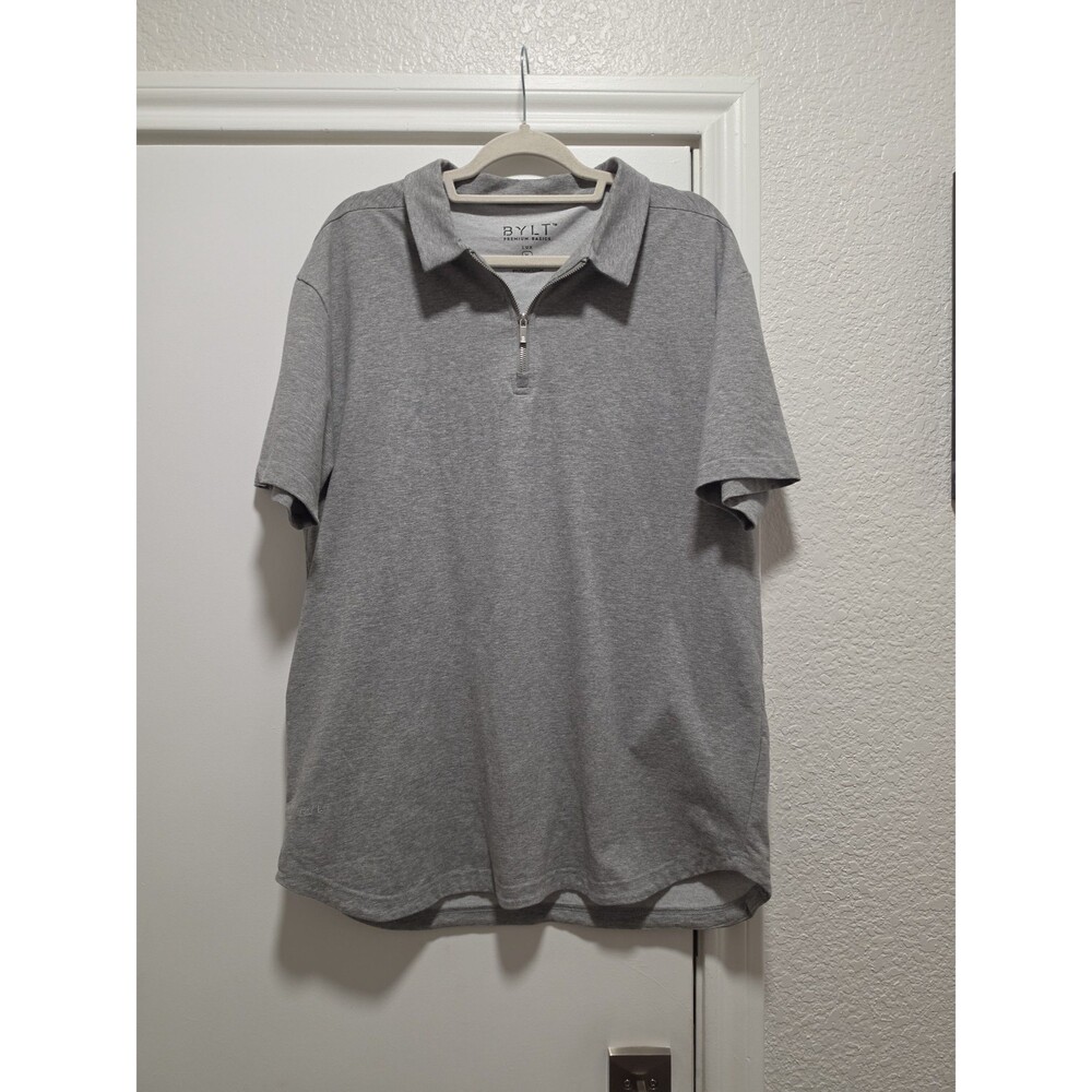 BYLT Lux Polo Half Zip Sz XL